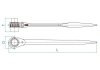 DWUSTRONNY KLUCZ NASADKOWY Z GRZECHOTKĄ 30x32mm, DŁ. 402mm King Tony