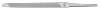 Pilnik trójkątny zwężany 175mm BAHCO (10 szt.)