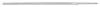 Pilnik płaski 200mm wykańczak bez rękojeści BAHCO (10 szt.)