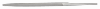 Pilnik kwadratowy 150 mm dokładny BAHCO (10 szt.)