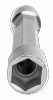 Klucz nasadowy dwustronny prosty 16x18 mm BAHCO