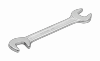 Klucz płaski Liliput dwustronny 11 mm BAHCO