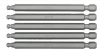 Bit 1/4 do śrub imbusowych z kulką 3x89 mm, 5 szt. BAHCO