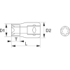Nasadka udarowa 3/8 TORX E6 BAHCO