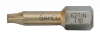 Bit udarowy 1/4 powlekany TIN TORX T15x25 mm, 10 szt. BAHCO