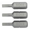 Bit 1/4 do śrub płaskich 0.5x4x25 mm, 3 szt. BAHCO