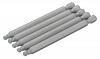 Bit 1/4 do śrub imbusowych z kulką 5x89 mm, 2 szt. BAHCO