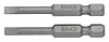 Bit standardowy 1/4 do śrub płaskich 1.2x6.5x50 mm, 2 szt. BAHCO