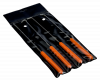 Zestaw mini nakłuwaków i haczyków, długość całkowita 130 mm BAHCO