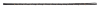 Brzeszczot włosowy do metalu z uzębieniem średnim (3), 130 mm, 12 szt. BAHCO