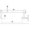 Ścisk typu F 120 mm 60 mm BAHCO
