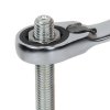 Klucz płasko-oczkowy z dwukierunkową grzechotką 6 mm, 142 Beta