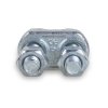 Zacisk linowy kabłąkowy stalowy ocynkowany 3 mm (1/8) Robur