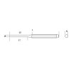 Wybijak cylindryczny 3 mm, 31 Beta