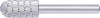 Frez trzpieniowy HSS, ,walcowy, C 0616 3 6mm 6x16mm Pferd