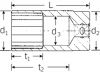 Nasadka 1/2 27mm, długa, 12-kątna,do ukł.wtrysk.diesla STAHLWILLE