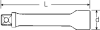 Przedłużka 3/8 L= 76mm, rozmiar 3 STAHLWILLE