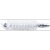 Szczotka do rur z gwintem M6Ø12mm, drut nylon.gładki 0,15mm Lessmann