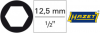 Nasadka udarowa z tulejką z tworzywa sztucznego 1/2, 6-kątna, 17x85mm, 903SLG-17 HAZET