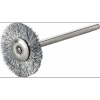 Miniatur.szczotka okrągła stal nierdz.falisty 19x0,1mm Lessmann