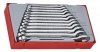Klucze płasko-oczkowe w zestawie Teng Tools TT1236