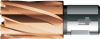 Wiertlo rdzeniowe krotkie HKK-PLUS HM,chwyt Weldon 20/30mm BDS