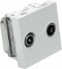Gniazdo RTV końcowe 45x45mm ( PFK01+WIE)
