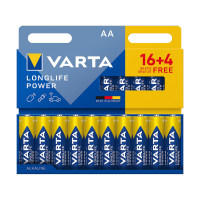 Bateria alkaiczna VARTA LR06 Longlife Power 16+4/blist. 