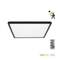 Plafon LED NIVERA SQUARE 18W 3CCT LX IP54 czarny Kobi Premium 