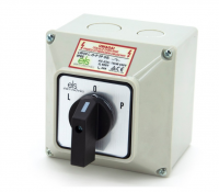 Łącznik krzywkowy L‑0‑P 40A 3P w obudowie IP65, LW40 L‑0‑P 3P OB, ELS 