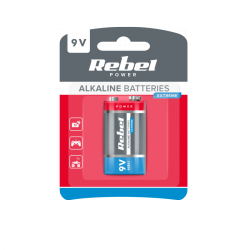 Bateria alkaliczna REBEL EXTREME 9V 6LR6