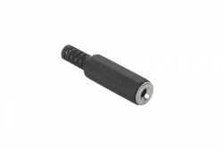 Gniazdo Jack 3.5mm st.kabel Cabletech