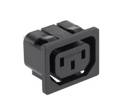 Gniazdo AC 3PIN komputerowe montaż
