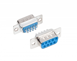 Gniazdo DB9 montażowe Cabletech