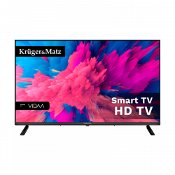 Telewizor Kruger&Matz 32 HD smart DVB-T2/S2 H.265 Hevc