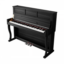 Pianino cyfrowe Kruger&Matz KMDP-755 , kolor czarny mat