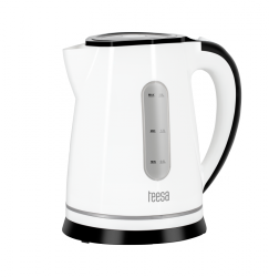 Czajnik elektryczny TEESA, 2200 W, biały, 1,8L