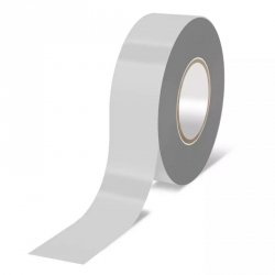 Taśma elektroizolacyjna PVC biała 19mmx10m