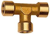 Trojnik mosiezny wewn./wewn./wewn. G1/4 RIEGLER