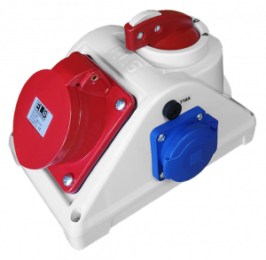 Rozdzielnica COMBO 32/5, L-0-P, 2x230V, IP44 (E960625421C)