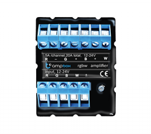 Czterokanałowy wzmacniacz LED ampBox