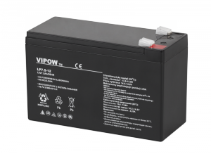 Akumulator żelowy VIPOW 12V 7.5Ah