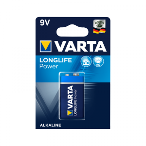 Bateria alkaliczna VARTA 9V LONGLIFE 1szt./bl.