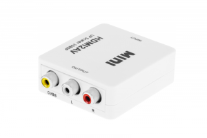 Konwerter sygnału gniazdo HDMI - gniazdo AV - CHINCH CVBS + AUDIO
