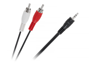 Kabel JACK 3,5-2 x RCA 10m