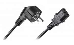 Kabel zasilający sieciowy do komputera 1.2m