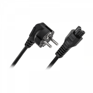 Kabel zasilający koniczynka do laptopa 3m