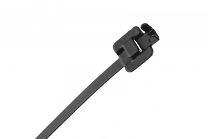 Opaska zaciskowa stalowa z powłoką nylonową 30cm. x 6.3mm