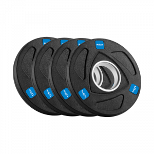 Obciążenie żeliwne olimpijskie gumowane zestaw 4x1.25kg, otwór 51mm , REBEL ACTIVE