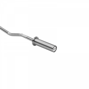 Gryf olimpijski łamany 50 mm z łożyskami, sztanga olimpijska łamana z łożyskami 120cm 9kg REBEL ACTIVE